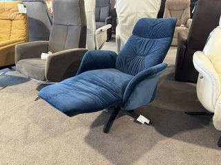 Relaxfauteuil, blauw